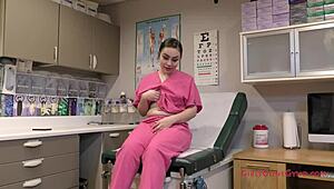 Nurse's Dirty Talk Drives My Explosive Cum