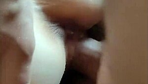 mature wife strips lingerie shows small tits pussy in homemade euro couple vid