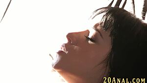 i'm like masturbating this babe's tight ass with monster cock