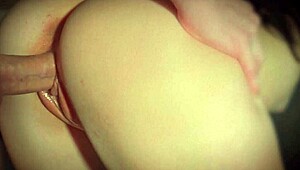 Amateur Couple's Rough Doggystyle Leads to Creamy Pussy Creampie Orgasms