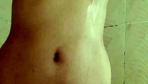 little college teen sneaks a shower masturbate but roommate catches her dripping wet