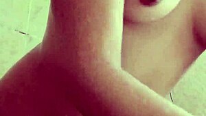 little college teen sneaks a shower masturbate but roommate catches her dripping wet