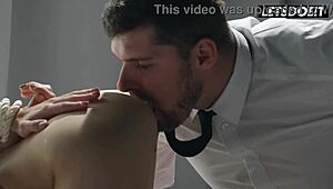 hot tiffany tatum bound for erotic pussy licking bondage fuck!!