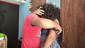 hey babe 😘 this horny desi couple kisses deep undresses slow plays juicy boobs 👅💦