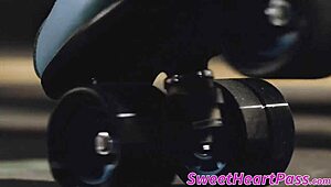 ever seen carmen caliente smother a girl with her pussy in the locker room face sit?