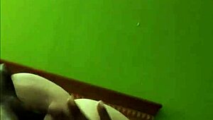 He gropes her big ass and swollen pussy in this twisted session she can't resist