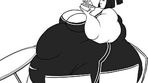 Bryn's huge weight gain turns me on so much!