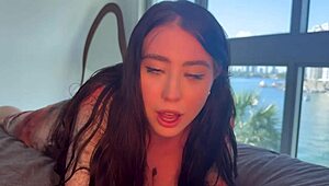 yo freaky stepsis 😈 forgot panties again... bed's gettin' wild tonight 🔥