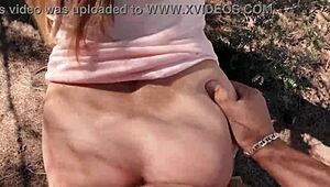 a stranger catches me in the forest and fucks me senseless hard