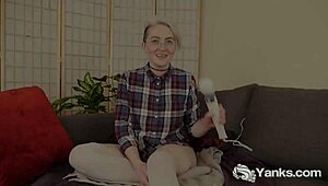 summer lynn somers squirts hard in hd glasses solo, masturbating to massive orgasm fun