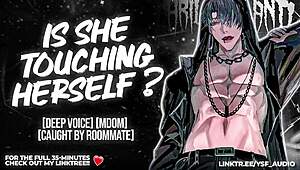 oh god, i cum so hard when my dom roommate catches me stroking