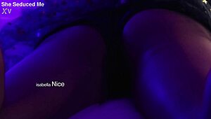 seduced elves unwrap big tits for christmas lesbian pussy licking