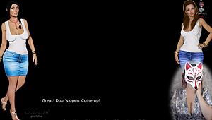 Anna's big-titted milf skirt tease hides naughty secrets ep 2