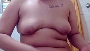 Pov I catch her secret for that smooth Brazilian pussy cream trick