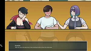 KONOHA MILFS SUCK BIG TITS TEACHER DICK UNTIL CUMSHOT PARODY HENTAI BLOWJOB