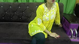 Indian Maid Mulkin Fingers Pussy Dirty Talk Then Hardcore Fucked Creampie by Manoj Hindi Audio