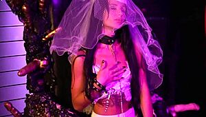 Gypsy queen bride bound and obedient for rough domination