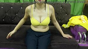 Indian Maid Mulkin Fingers Pussy Dirty Talk Then Hardcore Fucked Creampie by Manoj Hindi Audio