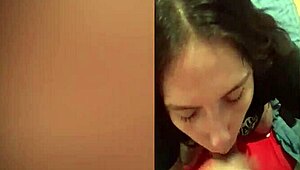 Ever seen a girlfriend deepthroat like this with massive tits bouncing?