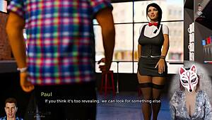 Anna's big-titted milf skirt tease hides naughty secrets ep 2