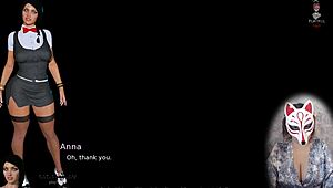 Anna's big-titted milf skirt tease hides naughty secrets ep 2