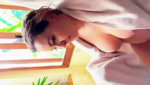Cassiana Takes Three Big Cocks Bareback Bent Over Gushing Cum