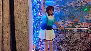 hotwife steffi dances her huge pussy lips in lingerie promo homemade photoshoot tease