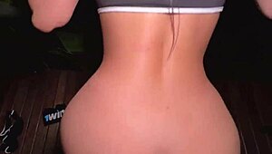 fucking a stranger late at night with huge tits and ass