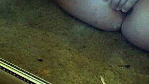 Shoving anal plug deep while g-spot vibrator makes her squirt