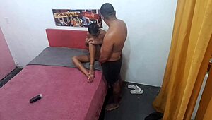 stepdad fulfills stepdaughter's tight ass fuck dream