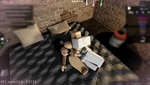 Brunette quickie blowjob ends with mouthful cumshot