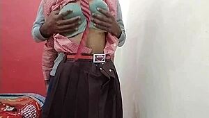 indian school lovers mms with big cock pounding tight pussy