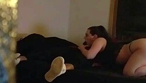 Amber welcomes rookie cameraman into her warm wet mouth