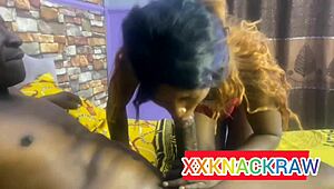 ebony babe rides her boss hard in office moaning loud on that big cock