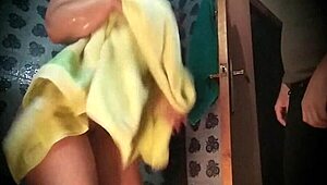 Stepsister Begs Me to Watch Her Shower Then Fuck Her Bent Over