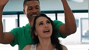 omg just a lil 18+ yoga tussle with liz jordan's tiny waist vs rocket bbc 💪🔥