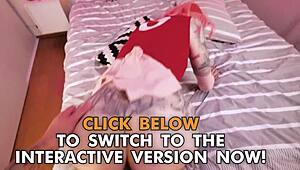 oh man i can't believe flame jade's cosplay feet are stroking my dick so good before she rides it hard