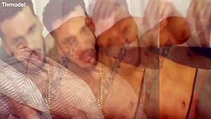 a wild threesome unfolds with cuckold watching the old couple's intimate play