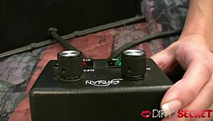 dirty blonde in stockings rides sybian machine solo hard