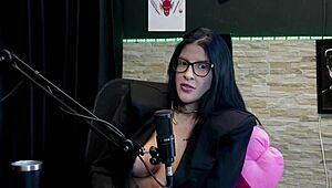 feelin' leticia braga's wild swing cast vibes in portuguese on sheer red part 1