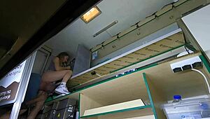 i asked my sexy hostess for a cigarette but her miniskirt got me licking that wet shaved pussy just a bit...