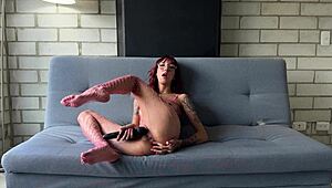 Beautiful Petite 18+ Evangeline Takes First Anal with Big Cock Creampie