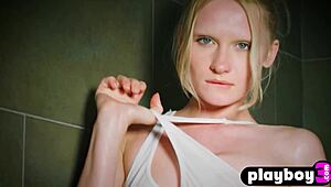 perfect big tits blonde teen model masha chi strips after training petite gerda next