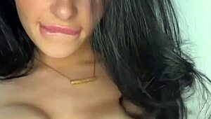 horny british girlfriend shares her webcam fun