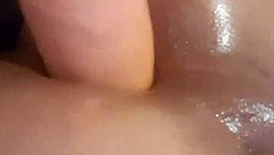 tight shemale pov shoves huge 11 inch dildo deep in ass solo anal toy play transsexual stretch