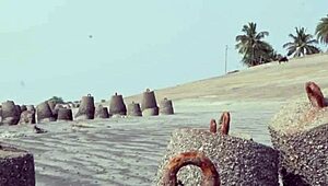 Indian Wife Fucks Ex-Husband On Beach Creampie!