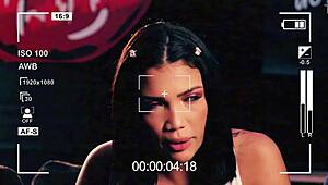 a young babe with big ass uses toys to make you explode