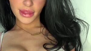 horny british girlfriend shares her webcam fun