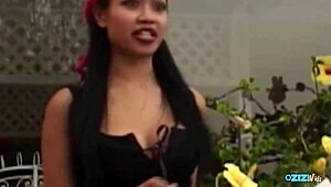 two nasty sexy bitches crave one lucky guy's rough cock in their mouths and puffy tits!