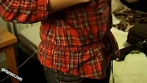 diana's weird christmas cosplay turns into first time blowjob and fingering 😈🎄